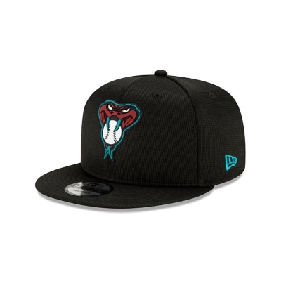 Red Arizona Diamondbacks Hat - New Era MLB Clubhouse Collection 9FIFTY Snapback Caps USA2704951